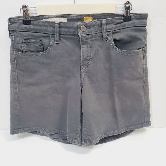 Pilcro and the Letterpress Pants - Pilcro  grey 6" inseam denim jean shorts size 29